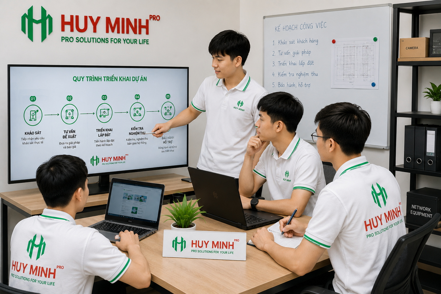 Quy trình làm việc tại doanh nghiệp